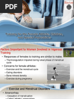 Training For The Female Athlete Children and Special Population