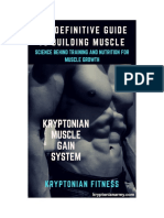 Kryptonian Muscle Gain System