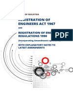 Registration of Engineers Act 1967 (Revised 2015)