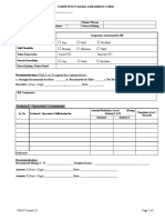 HR Assessment: (Write Yes / No Against The 3 Options Below)