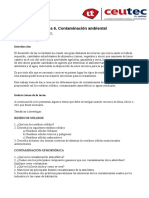 Tarea. 6 Contaminación