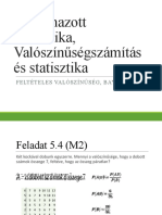 Lab4 - Feltételes Valószínűség, Bayes-Tétel