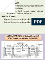 Menyajikan Konsep Dasar Gambar Kons. Jalan Dan Jembatan