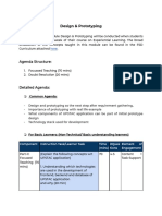 Session 2 - Design & Prototyping SGC Agenda