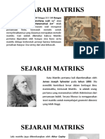 Sejarah Matriks