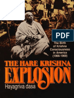 The Hare Krishna Explosion Hayagriva Das