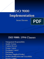 ISO 9000 - Implementation