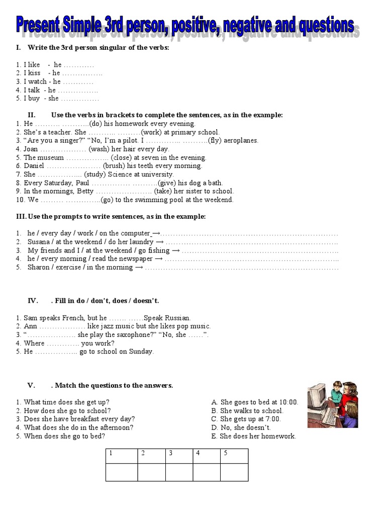 English Verb Practice Exercises | PDF | Language Arts & Discipline | Art