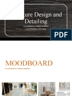 Furniture Design and Detailing