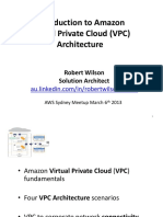 Introduction to Amazon VPC Architecture