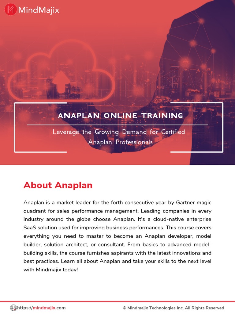 Anaplan Course Curriculum - Mindmajix | PDF | Educational Technology ...