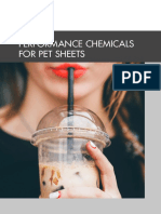 Performance Chemicals For Pet Sheets