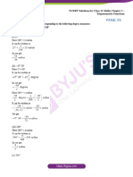 NCERT Solutions For Class 11 Maths Chapter 3 Trigonometric Functions