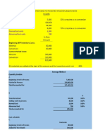 Average Cost Method and FIFO Inventory Costing