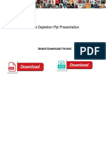 Ozone Depletion PPT Presentation