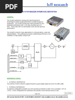 Slsm5 Synthesizer Interface Definition: General