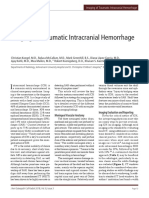 Imaging of Traumatic Intracranial Hemorrhage