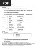 Pre - Test: Multiple Choice: Write The Letter of The Correct Answer Before Each Number