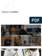Modern Workplace - Slide Deck Presentation