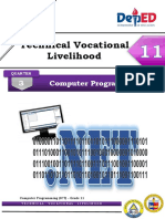 Technical Vocational Livelihood: Computer Programming