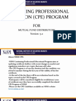 NISM-Series V-A MFD CPE