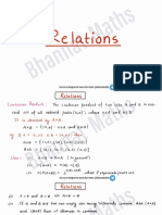 Relations - Short Notes - Aman Sir - BhannatMaths-1