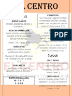 El Centro Menu Final 2021