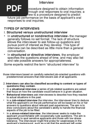 Interview
