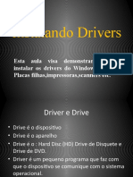 Instalando Drivers