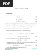 Monetary Policy - Notes