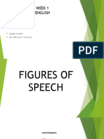 Figures of Speech in English