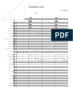 Gershwin - Concerto in F-Full Score
