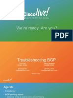 Troubleshooting BGP Issues