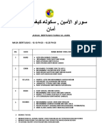 Jadual Bertugas Surau