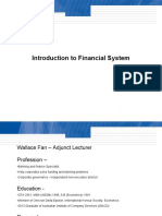 Introduction To Financial System
