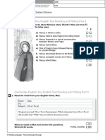 Photocopiable Worksheet: Cambridge English: Key English Test Reading and Writing Part 4