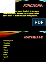 Paper Beads (Documentation)