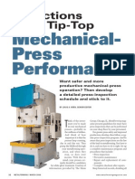 Mechanical-Press Performance: Inspections Bring Tip-Top