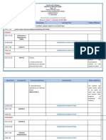 Learning Area Learning Competency Learning Tasks Mode of Delivery