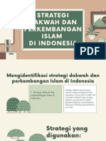 Strategi Dakwah Perkembangan Islam Di Indonesia