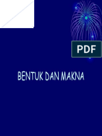 Bentuk Kata Dan Makna