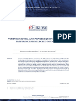 Venture Capital and Private Equity Investment Pref