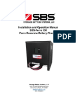 SBS Ferro100 Charger Manual