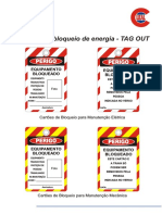 Etiquetas de bloqueio de energia