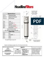 Model: 1 22 (1/4" NPT) Replacement Parts List