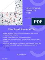 (8) UJIAN TENGAH SEMESTER (UTS)