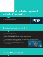 The Theory of Evolution Explained With The Coronavirus
