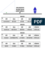 Jadwal Muadzin Siswa