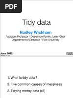 Tidy Data