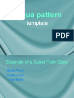 Aqua Pattern: Template